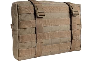 Tasmanian Tiger TT TAC Pouch 10 Bolsillo Adicional para Mochilas, Bolsillo de la Tapa Modular, 4L; 30 x 20 x 5 cm; Compatible con Molle