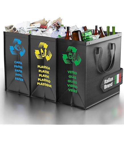Bidone Compost Da Cucina 3 Litri - Piccolo Contenitore Rifiuti Organici