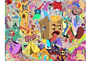 LifeStyleMall Jigsaw puzzles for Adults 1000 pieces - Impossible Puzzle - jigsaw puzzles for adults - Adult Puzzle - Difficult - Jigsaw Puzzle - Challenging Game - Fantasy (Crazy Party)