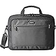 Amazon Basics Compact Laptop Shoulder Bag Carrying case with Accessory Storage Pockets (14 inch - 35.6 cm) Black, 1-Pack