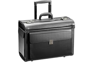 D & N Business Line Pilotenkoffer, 48 cm, 39L, Schwarz