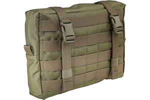 Tasmanian Tiger TT TAC Pouch 10 Bolsillo Adicional para Mochilas, Bolsillo de la Tapa Modular, 4L; 30 x 20 x 5 cm; Compatible con Molle