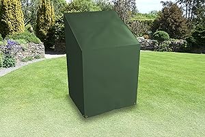 Bosmere Protector 6000 | Armchair Garden Furniture Cover | L 68cm D 66cm H 89cm | 100% Waterproof, UV Protected, Heavy Duty 600D | 6 Year Guarantee | C600,Green
