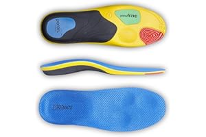 FOOT MATE Semelle Orthopédique Sport "HALLUX" - Semelles Chaussures Confort - Semelle intérieure - Semelles Orthopédiques - Souple pour Chaussures Femme et Homme - Shoe Insoles (M)