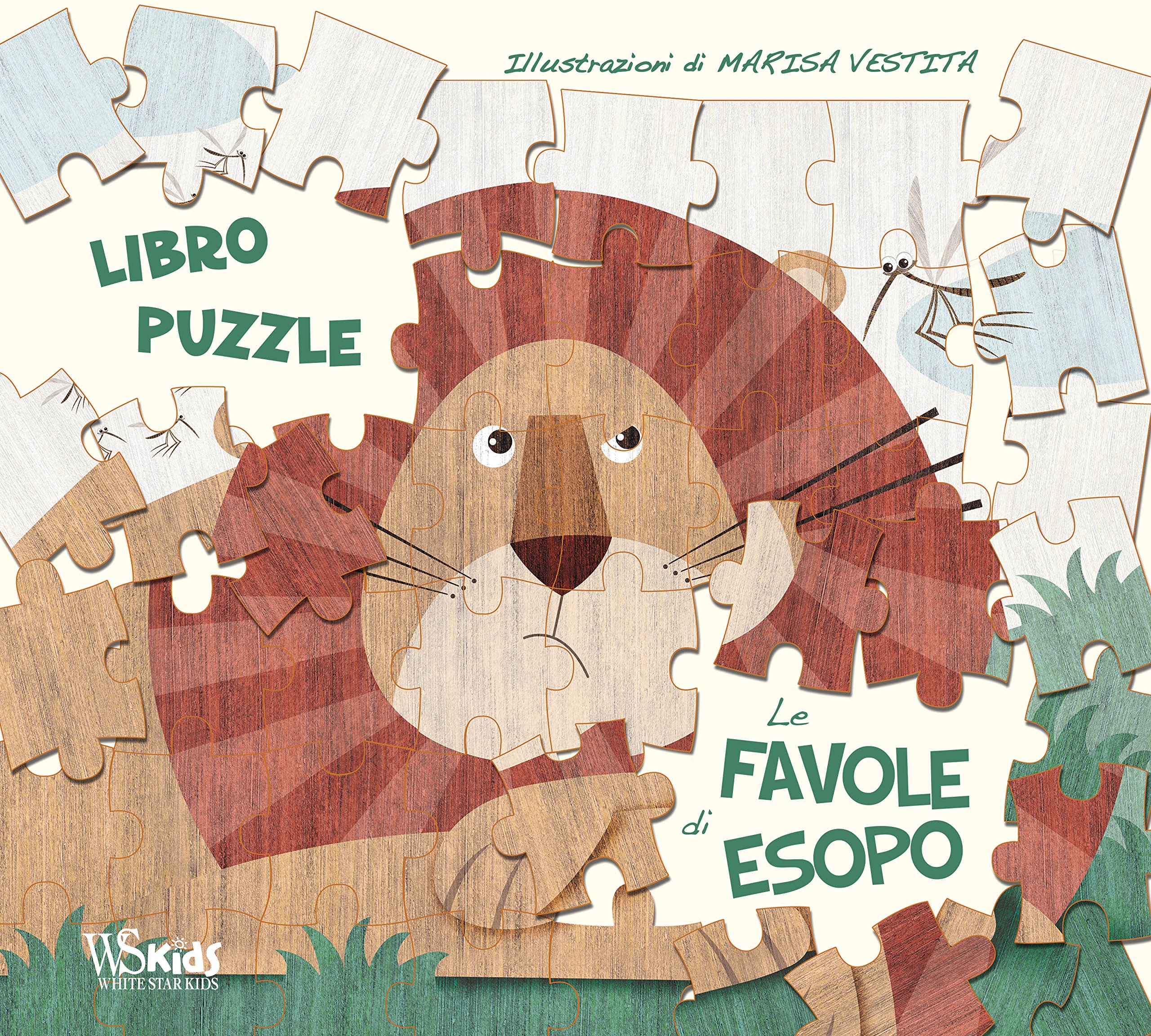 Le favole di Esopo. Libro puzzle