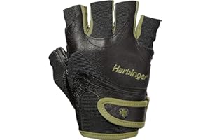 Harbinger - Flexfit - Gants de Musculation - Homme, Vert, X Large, X Grand
