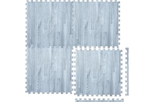 Lions Gym Flooring Mats - Interlocking Eva Foam Mat, Non Slip Rubber Cushion Exercise Puzzle Mats, Home Workout Garage Floor Tiles Indoor Outdoor Fitness