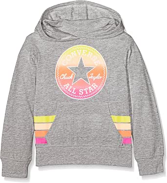 Converse Sunset Hoodie Felpa, Grigio (Carbone Snow Heather), 4-5 Anni  Bambina : Amazon.it: Abbigliamento