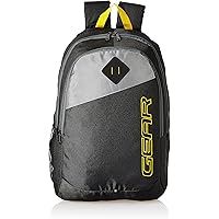 Gear 21 Ltrs Black Casual Backpack (MDBKPECO50104)
