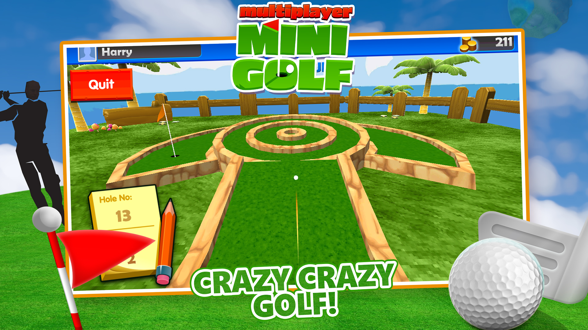 Multiplayer Mini Golf Amazon.de Apps für Android