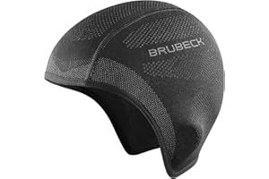 BRUBECK Funktions-Mütze | Temperaturregulierend | Funktional | Atmungsaktiv | Motorrad | Ski | Laufen | HM10020A