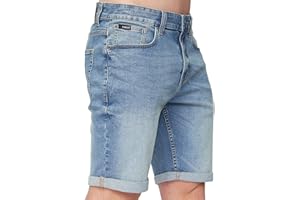 Kandor Kurze Hosen Herren – Jeans Shorts für Männer, Stretch, Sommer Bermuda Kurze Hose, Denim Herren-Shorts mit 5 Taschen