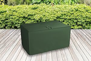Bosmere Protector 5000 | Cushion Stowaway Storage Bag With Zip | L 90cm D 56cm H 46cm | 100% Waterproof, UV Protected, Heavy Duty 600D | 5 Year Guarantee | MG580, Green