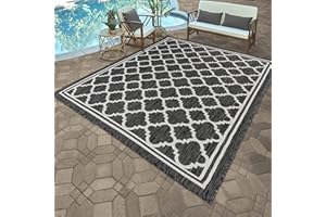 RUGS 4 SALE Rugs4Sale Flatweave Indoor/Outdoor Area Rugs modern design for space,garden,living room, bedroom, or conservatory. This versatile and great addition to your home décor.(60x120cm Trellis Design)