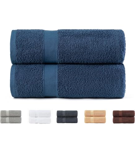 Betz Set di 4 Asciugamani in Spugna Premium 100% Cotone 2