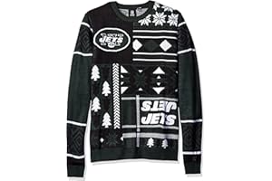 FOCO Forever Collectibles NFL Patches Ugly Sweater- Pick Team!