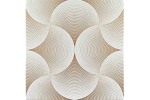 EURODECO Retro Vintage Paneles de techo de blando poliestireno XPS PSE, Revestimiento de techo imitación madera, Decorar de pared 50x50cm espesor 2mm (20m²-80PCS, Schells Gold)