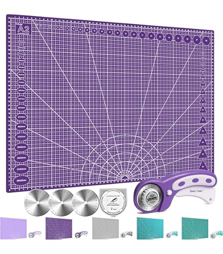 Tappetino Da Taglio Autorigenerante WONDAY A2 - 600x450 Mm, Griglia Per Precisione