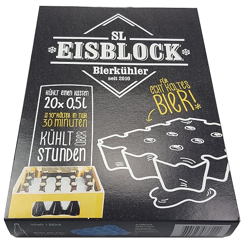 SL-Eisblock Getränkekühler 0,5 L, Made in Germany