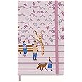 Moleskine Taccuino in Edizione Limitata, Taccuino Sakura, Pagine Bianche e Copertina Rigida in Tessuto, Formato Large 13 x 21