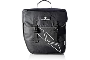 M-WAVE M Wave Amsterdam Rear Carrier Single Bag - Black