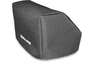 DigitalDeckCovers Dust Cover for Epson FastFoto FF-680W / DS-530 / DS-770 / DS-870 / DS-970 / ES-400W / ES-500W Scanner Protector [Antistatic, Water Resistant, Heavy Duty Fabric, Black]