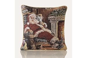 Alan Symonds Christmas Tapestry Cushion Covers 45x45cm (SANTA)