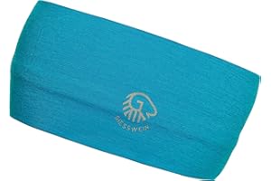 GIESSWEIN Brentenjoch - Merino Jersey Headband, Helmet Compatible, 100% Merino Wool, Breathable Sports Band for Men and Women, Jersey Band, Helmet Band