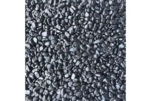 Finest-Filters Aquarium Fish Tank Gravel in Multiple Colours and 2kg, 10kg, 20kg and 40kg bags. (Black, 2kg)
