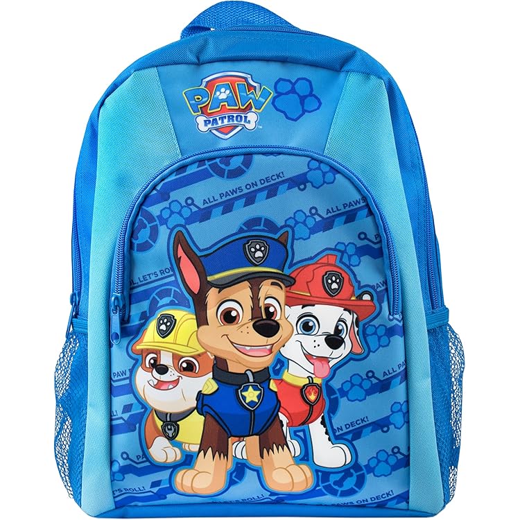 Paw Patrol Kinderrugzak voor jongens en meisjes, met leuke Paw Patrol Kinderrugzak voor jongens en meisjes, met leuke