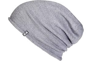 Enter the Complex® Leichte Merino Mütze, Einlagig Gestrickte Slouch Beanie, 100% Merino Wolle, Damen und Herren, Weitere Farben