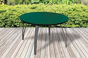 Bosmere All-weather Round Table Top Cover - 4/6 Seat, Green