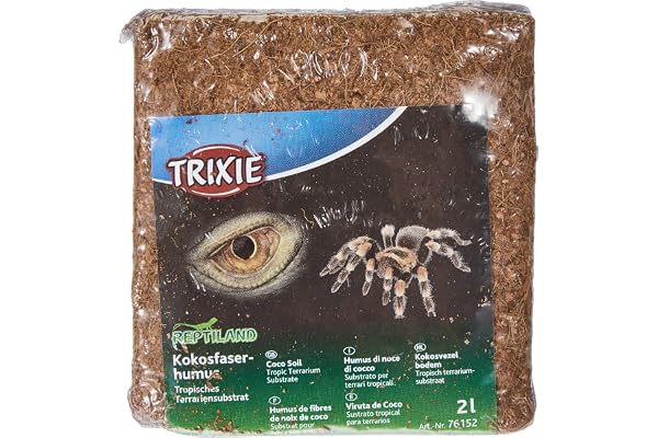 Trixie 76152 Substrat en Fibre de Coco pressé pour 2 l