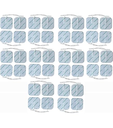 Tens Electrode Pads Reusable Self Adhesive 50 Mm Square Electrodes | INDIA