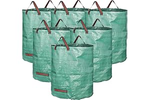 GardenMate Trädgårdssäck 272L 6st, Tillverkad av Robust Polypropentyg (PP) 150gsm
