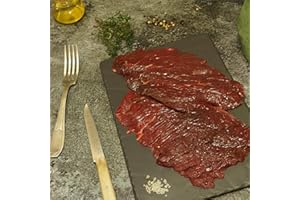 SELECTIV viandes d'exception | Bœuf Angus Grande-Bretagne : 6 Bavettes d'aloyau 6x180g - 1080g | Ultra-Frais