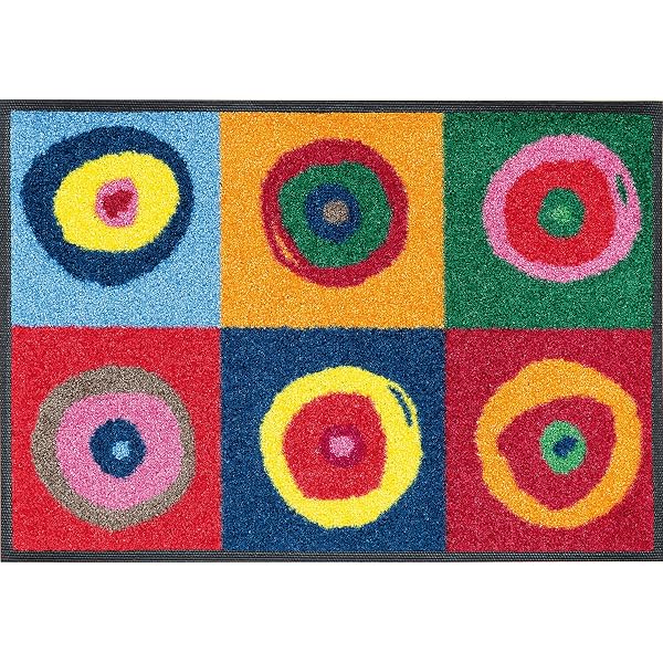 Zerbino Wash+Dry Venetien 60x180 Cm – Lavabile In Lavatrice, Antiscivolo, In Poliammide Multicolore, Per Esterni Coperti - 2
