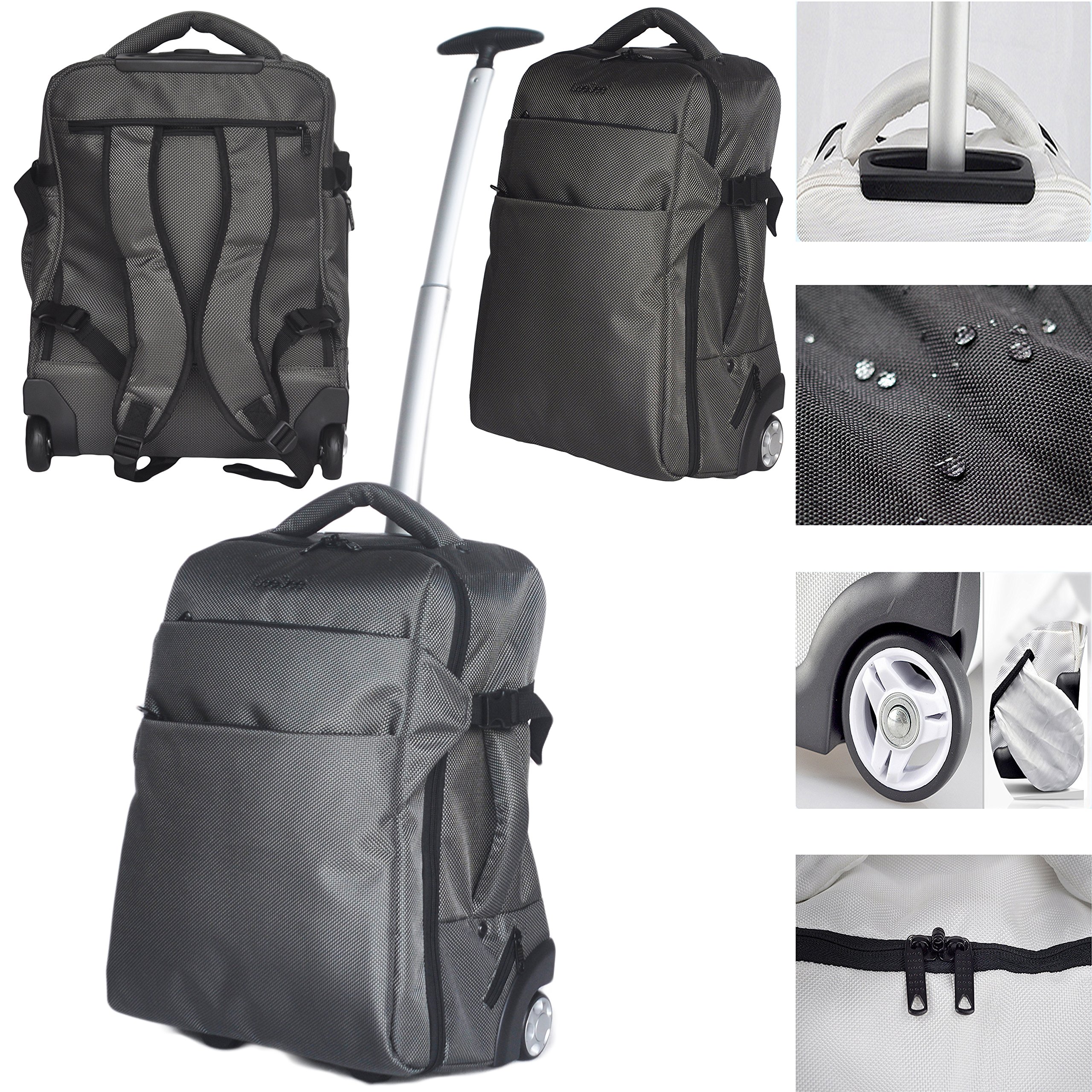 Best Hand Luggage Backpack With Wheels Paul Smith