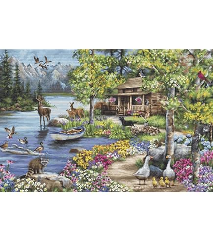 Luca-S Cross Stitch Kit - Dreaming Of A White Christmas