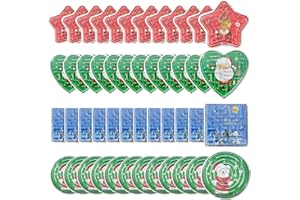 THE TWIDDLERS 48 Weihnachts-Labyrinth Geduldsspiele für Kinder – Mini Puzzle Mitgebsel für Adventskalender & Nikolaus – Streudeko & Wichtelgeschenk – Rentiere, Santa & Schneemann