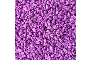 Finest-Filters Aquarium Fish Tank Gravel in Multiple Colours and 2kg, 10kg, 20kg and 40kg bags. (Purple, 2kg)