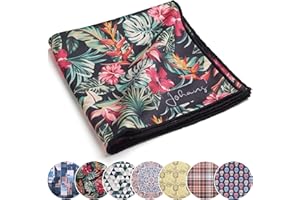 Johans® Chiffon Microfibre XXL 30x30 cm | Qualité opticien pour Lunettes, Smartphone, écran, Appareil Photo | Nettoyage sans Traces | Fonctionnel et élégant (Exotic)