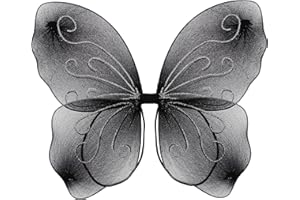 Zac's Alter Ego Fancy Dress Glitter Butterfly Fairy Wings Hen Do Accessories