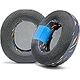 WC Freeze Nova Pro Wireless - Cooling Gel Earpads for Arctis Nova Pro Wireless ONLY (Doesn’t Fit Other Models), Made by Wicked Cushions, Improved Durability, Thickness & Sound Isolation | Navy Tiger