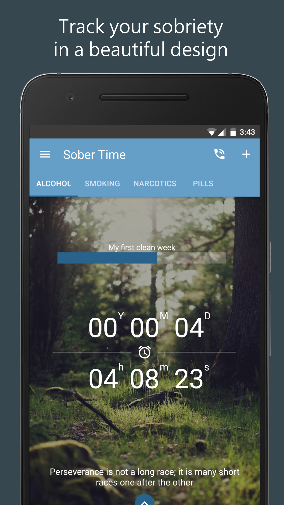 Sober Time Sobriety Counter Recovery Tracker Amazon co uk Apps