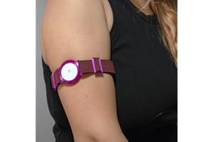 TD1 3D Freestyle Libre 1/2 Sensor Armband Holder Purple Protects Your Sensor