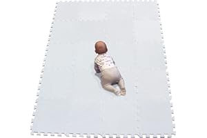 YIMINYUER® 20 Teilige (30cm×30cm×1cm Einzelstück), Puzzlematten Baby, Puzzlematte Spielmatte, Babys Puzzle Matten, Kinder Spielmatten R01G301020