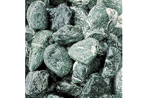 ZANDOBBIO Ciottolo di marmo Verde Alpi 25/40 25 kg sassi pietre arredo giardino vasi