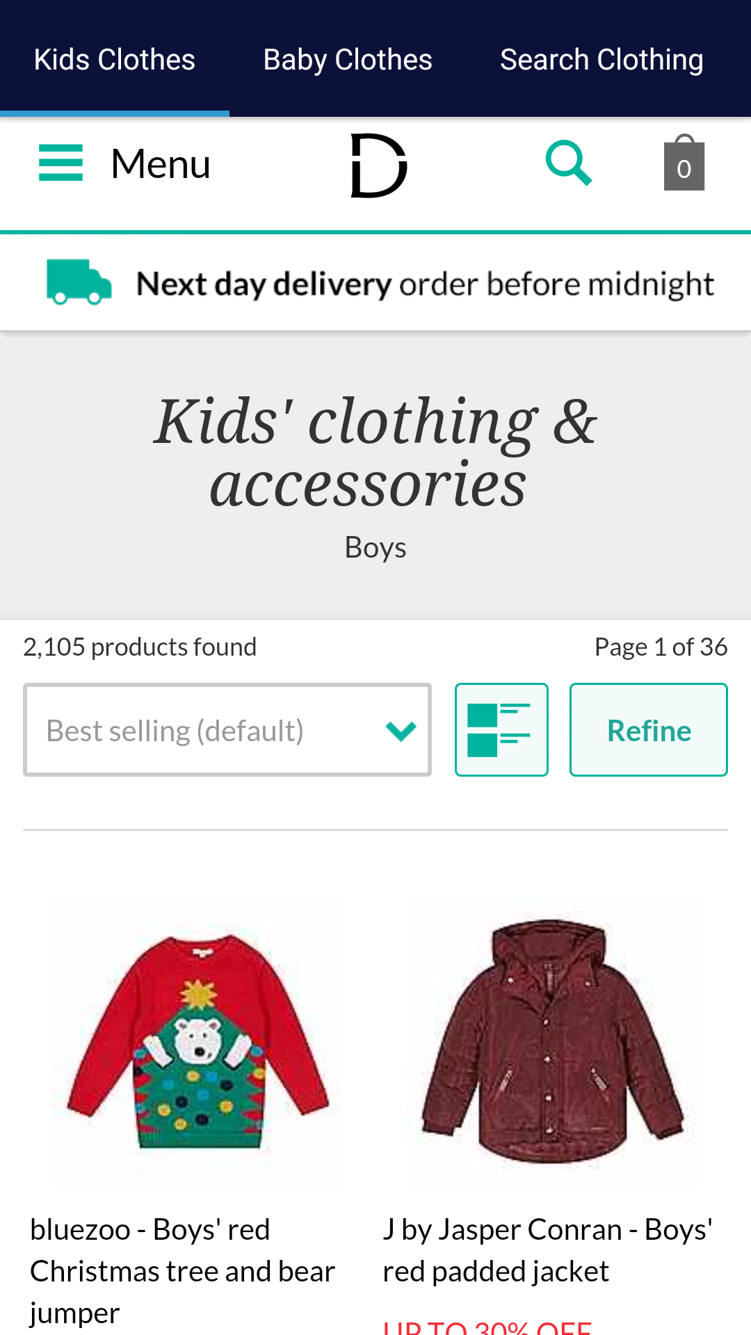 Kids Clothes Shopping Amazon.co.uk Appstore for Android