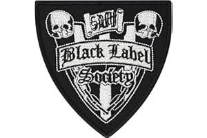 PATCH KING bls Escudo Skull Black Label Society Biker Motor Bike nadadores – Parche